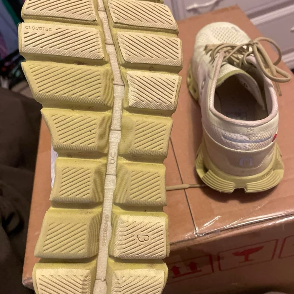 On cloud Running yellow/green Sneakers - Picture 5 of 5